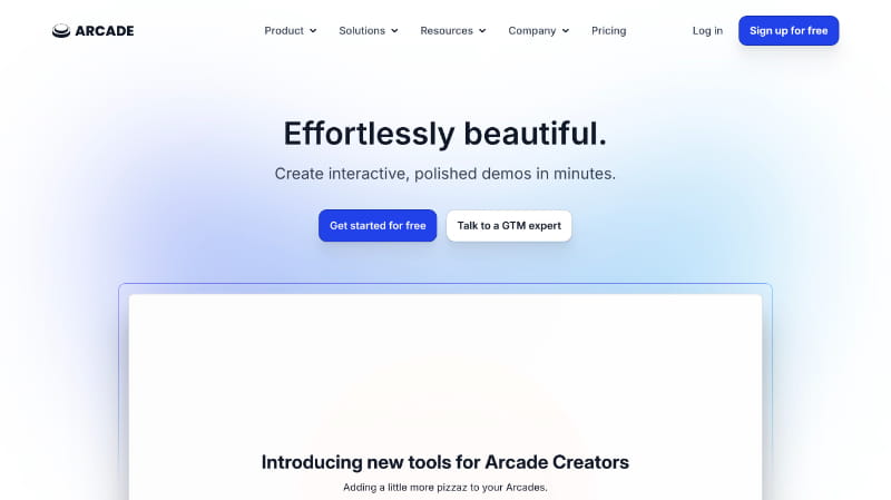 Arcade — a design reference from the Refero library