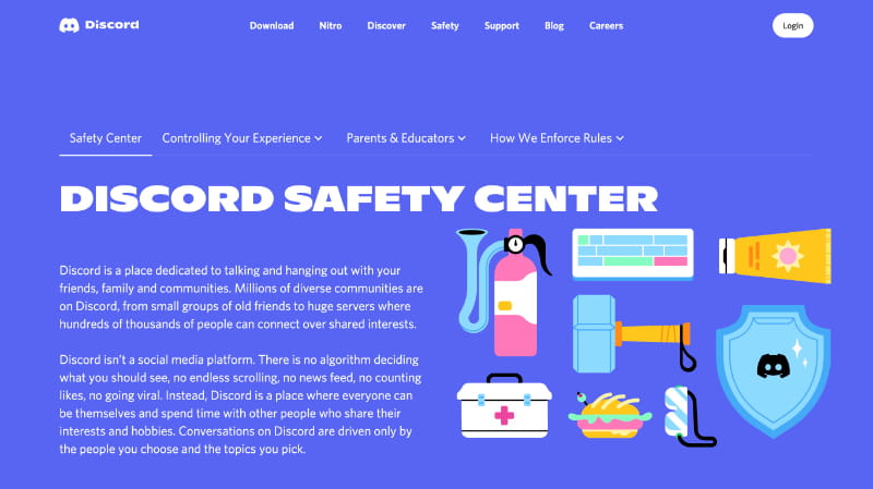 Discord Safety Center