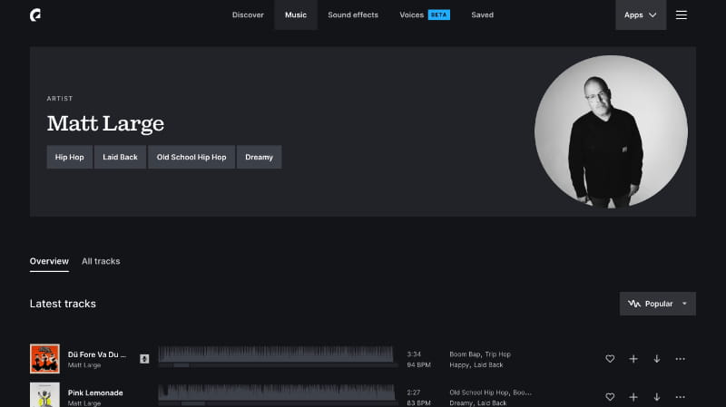 Profile & Account UX/UI design screenshot