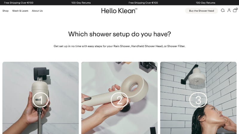Product Page & Landing UX/UI design screenshot