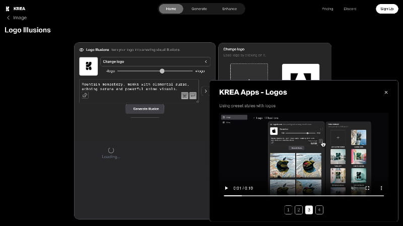 Refero — Search | Krea.ai
