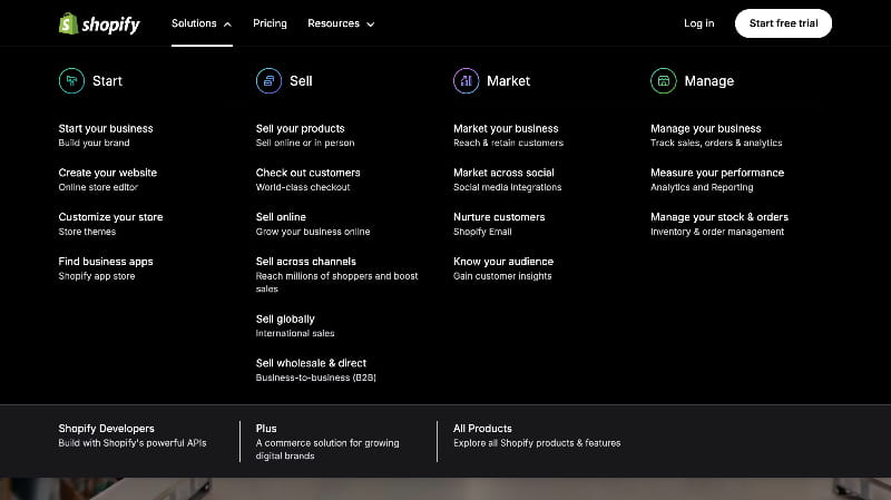 Home Page UX/UI design screenshot