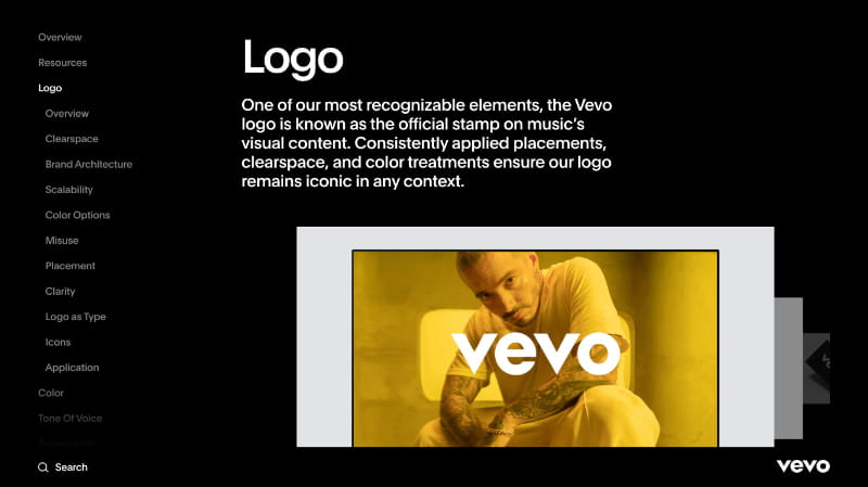 Vevo — screenshot