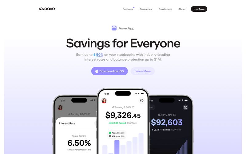 aave.com Refero reference thumbnail