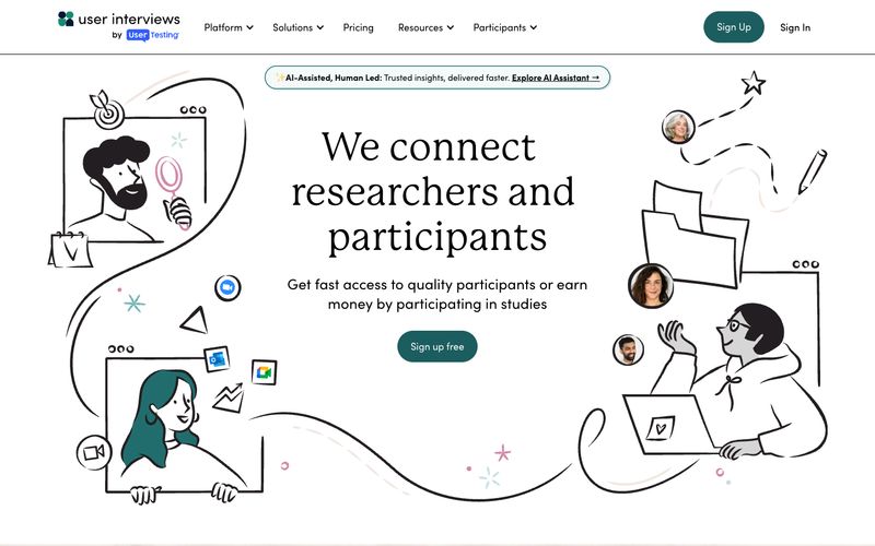 User Interviews Refero reference thumbnail