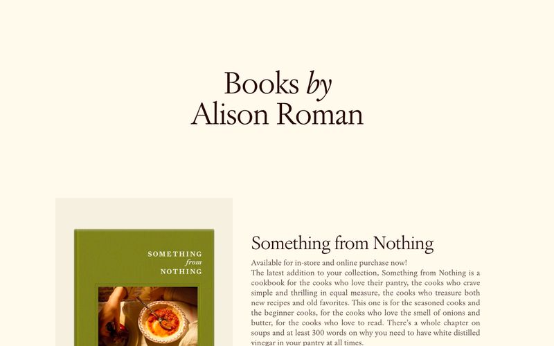 Alison Roman Refero reference thumbnail