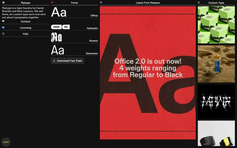 Riptype Foundry Refero reference thumbnail