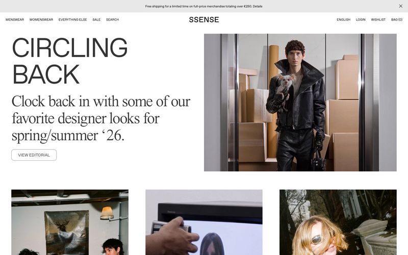 Ssense Refero reference thumbnail