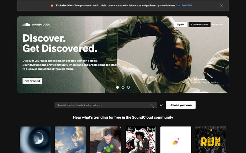 SoundCloud Refero reference thumbnail