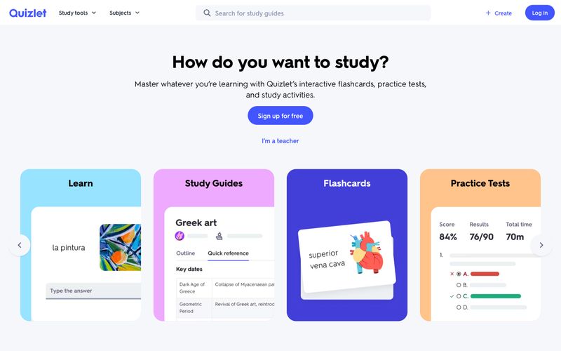 Quizlet Refero reference thumbnail