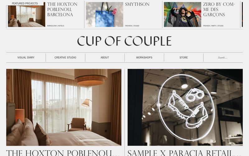 Cup of Couple Refero reference thumbnail