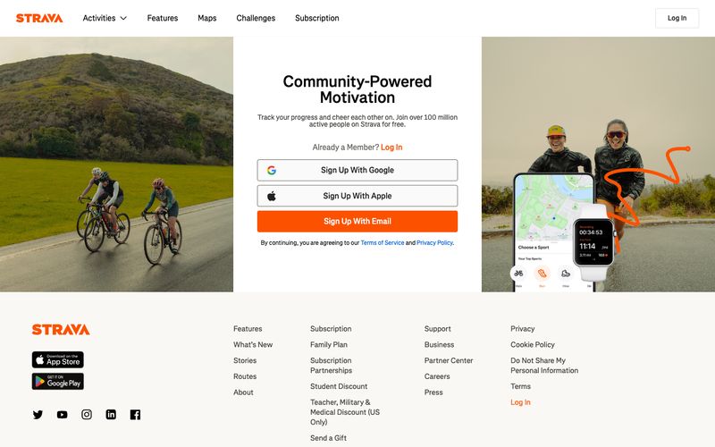 Strava Refero reference thumbnail
