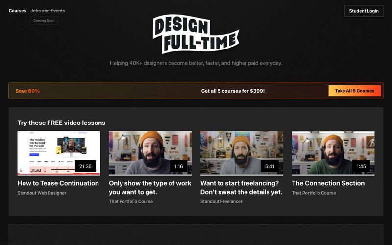 Design Full-Time Refero reference thumbnail