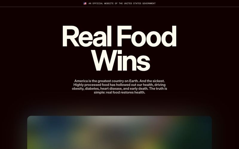 Eat Real Food Refero reference thumbnail