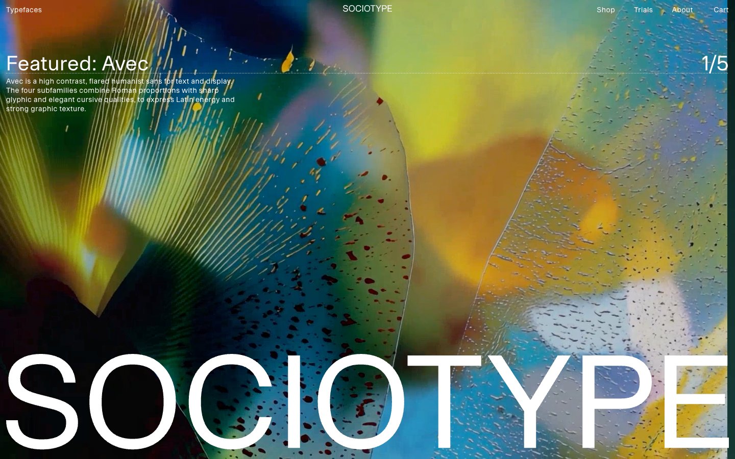 Sociotype design system | Refero Styles
