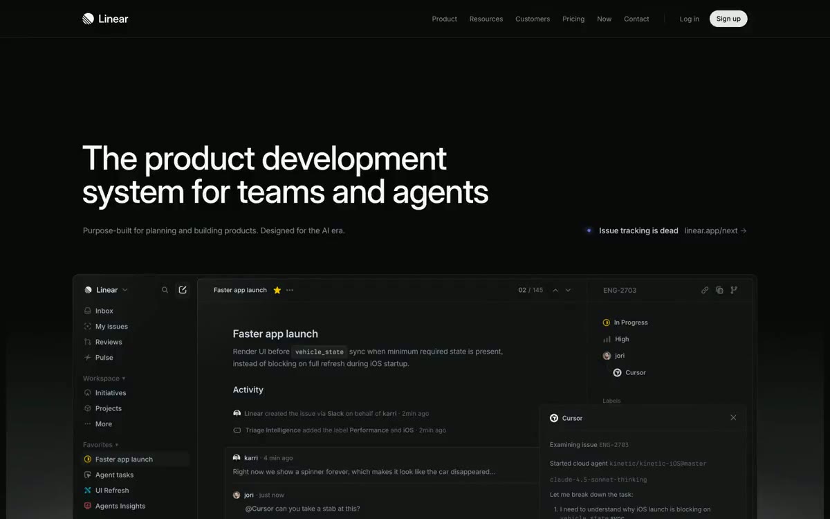 Linear Design System &mdash; Design System website build-prompt