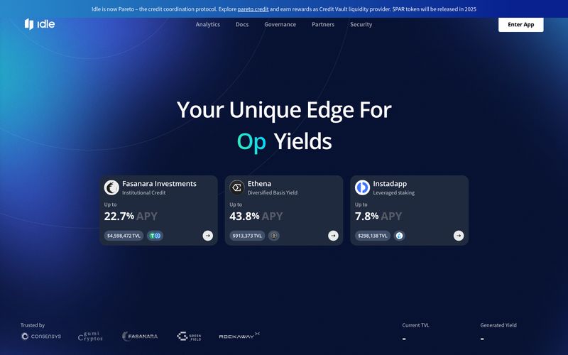 Idle Finance Refero reference thumbnail