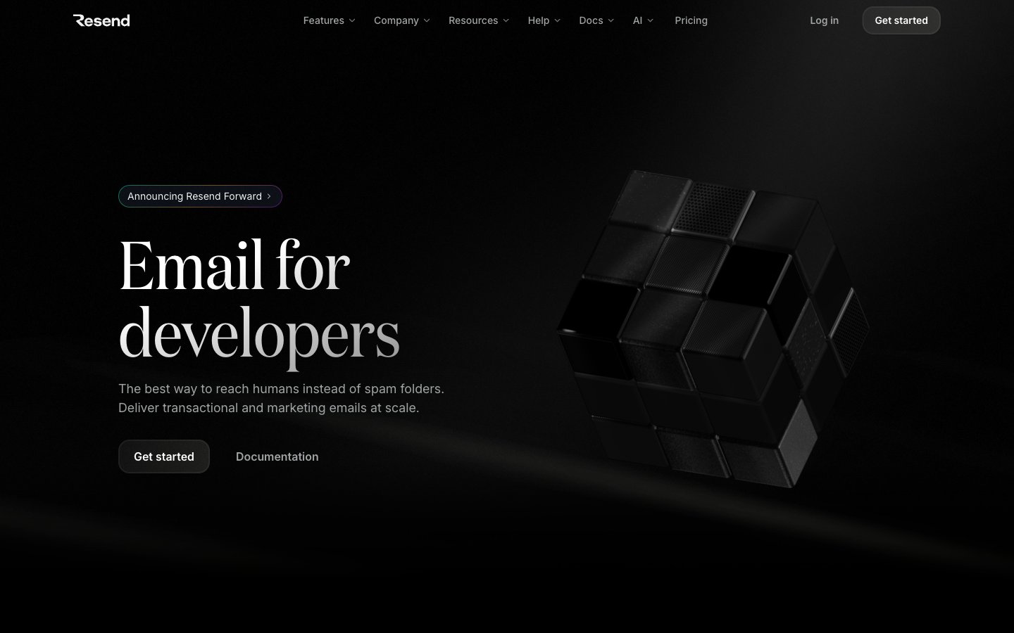 Resend design system | Refero Styles