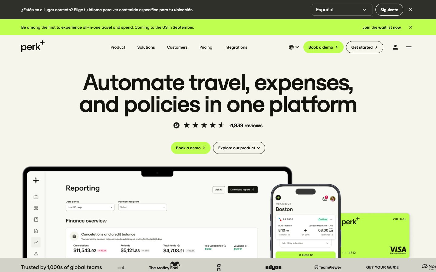 Perks Design Perk design system | Refero Styles