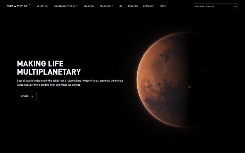 SpaceX Refero reference thumbnail