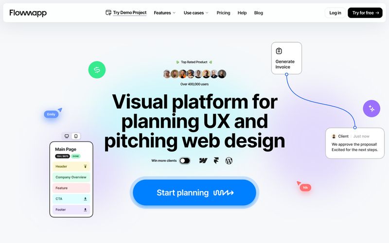 Flowmapp Refero reference thumbnail