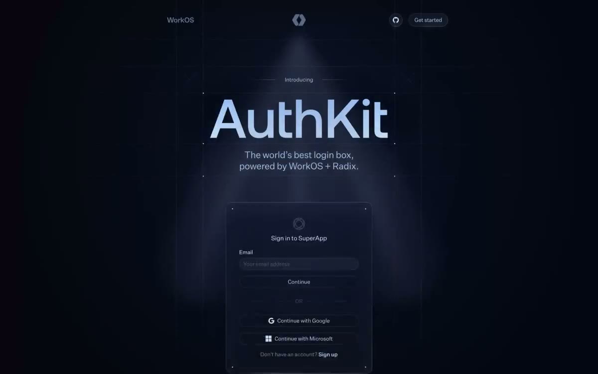 Authkit Design System &mdash; Design System website build-prompt