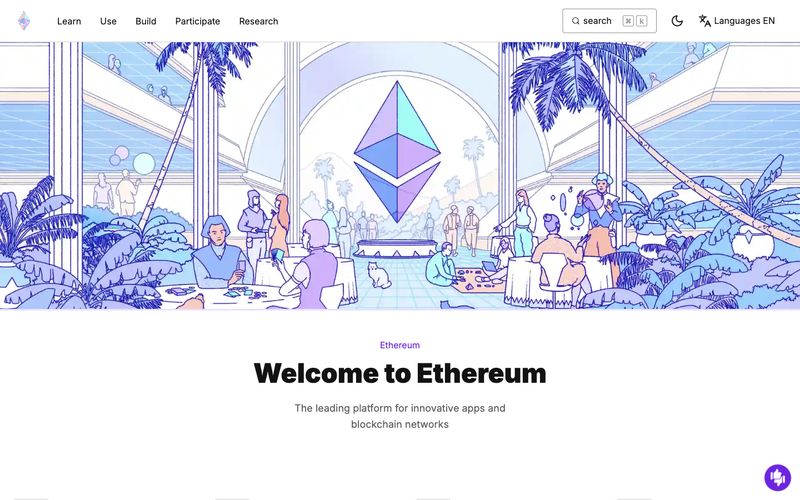 ethereum.org Refero reference thumbnail