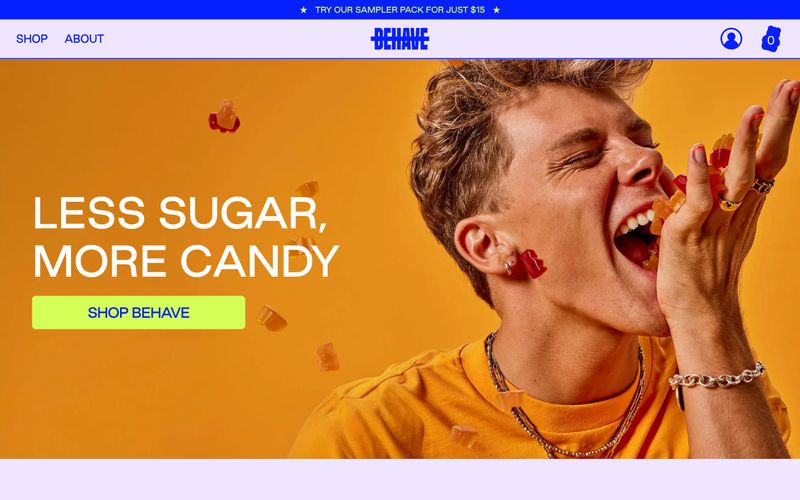 BEHAVE Candy Refero reference thumbnail