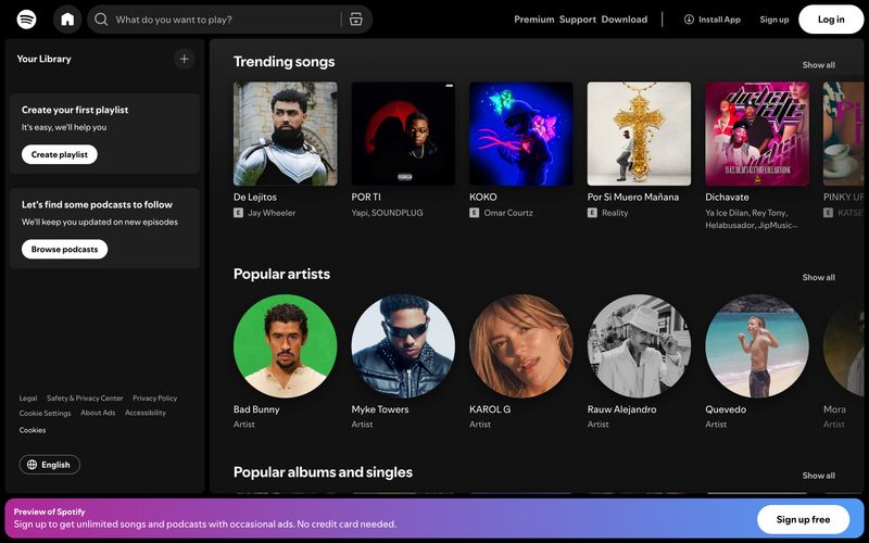 Spotify Refero reference thumbnail