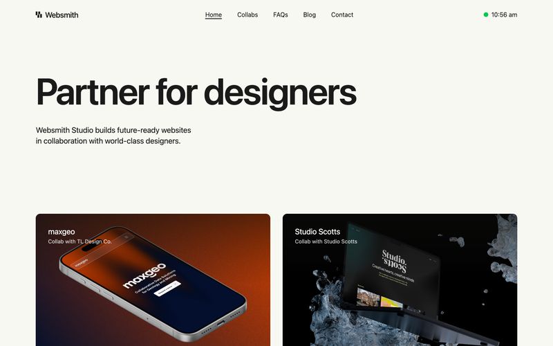 Websmith Studio Refero reference thumbnail