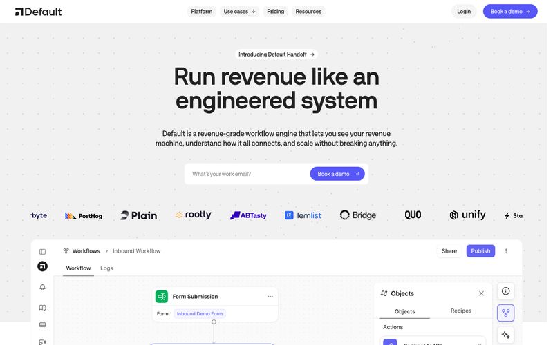 Revenue-Grade Automation Refero reference thumbnail