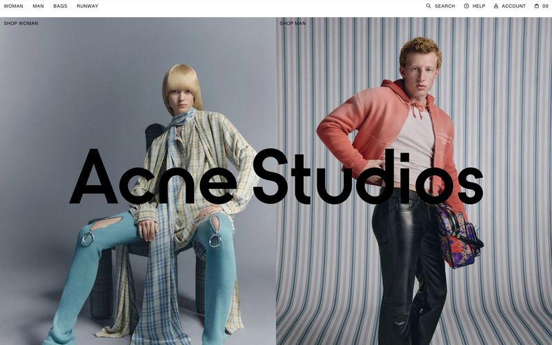 Acne Studios Refero reference thumbnail