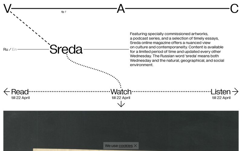 V–A–C Sreda Refero reference thumbnail