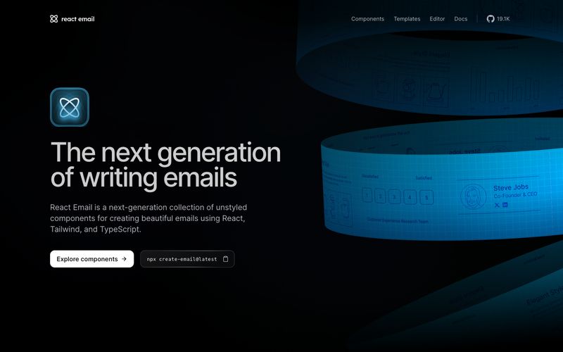 React Email Refero reference thumbnail