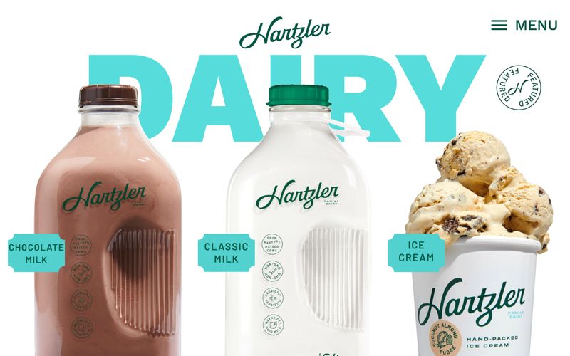 Hartzler Family Dairy Refero reference thumbnail