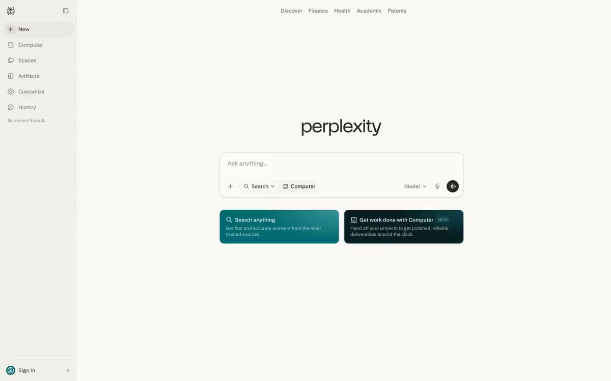 Perplexity AI Design System &mdash; Design System website build-prompt