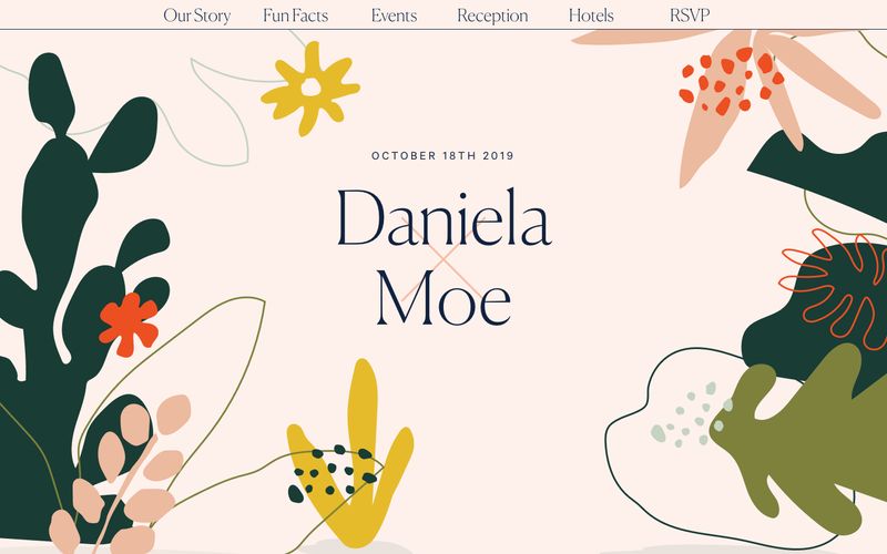 Daniela and Moe Wedding 2019 Refero reference thumbnail