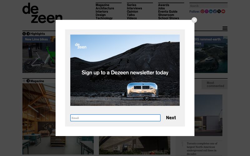 Dezeen Refero reference thumbnail