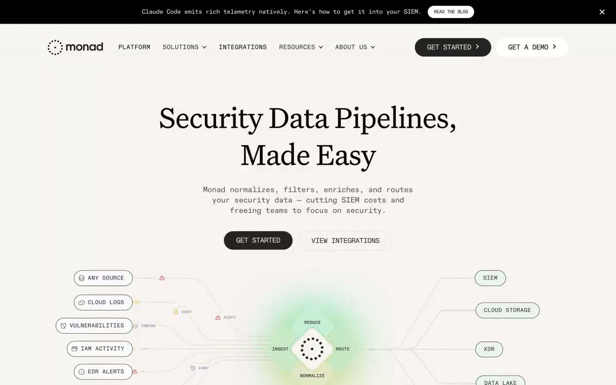 Monad Design System &mdash; Design System website build-prompt