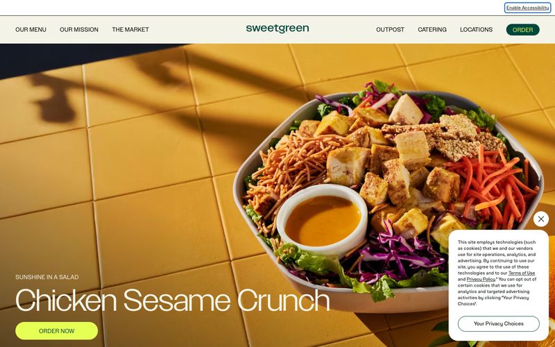sweetgreen Refero reference thumbnail