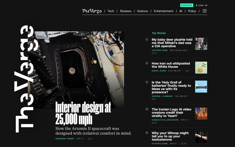 The Verge Refero reference thumbnail