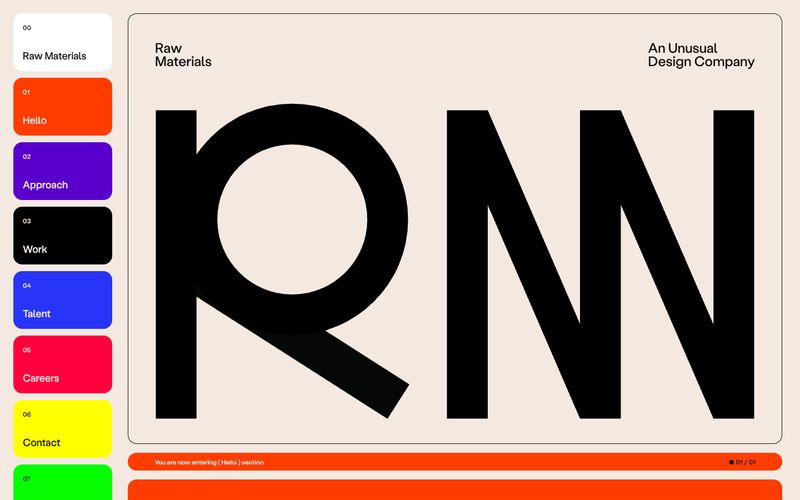 Raw Materials Refero reference thumbnail