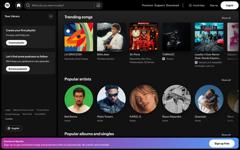 Spotify Refero reference thumbnail