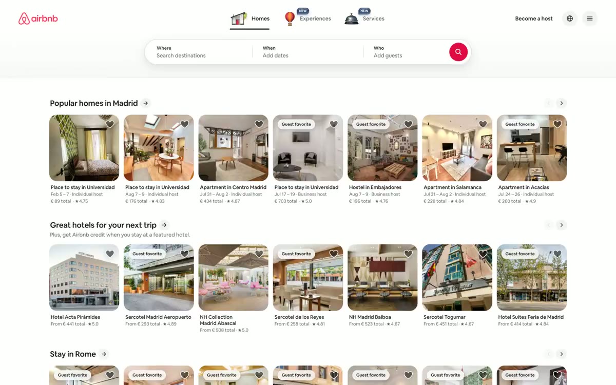 Airbnb Design System &mdash; Design System website build-prompt