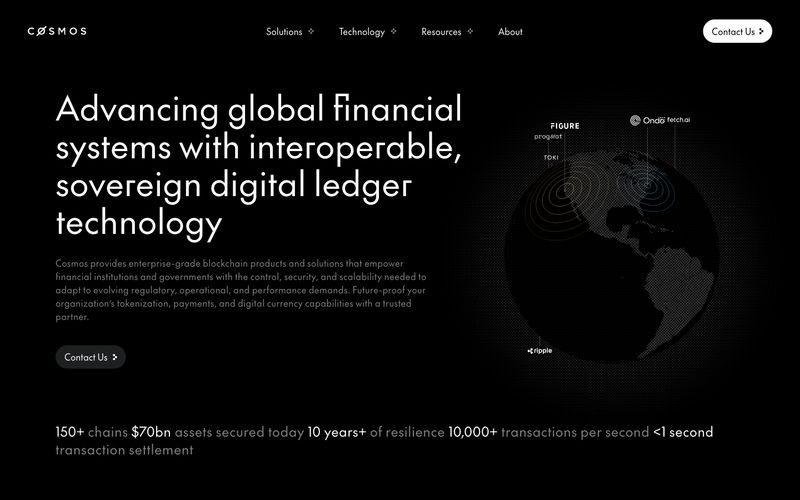 Cosmos Network Refero reference thumbnail